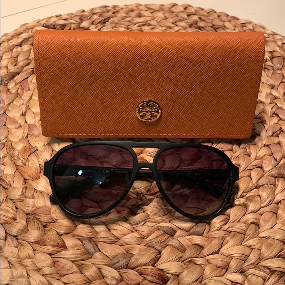 Tory Burch aviator sunglasses